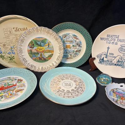 Seattle world s fair plate and more vintage souvenir plates
