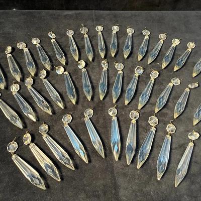 Replacement chandelier crystals