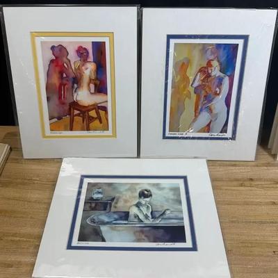 Three michael eberhardt prints