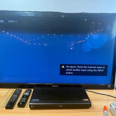 Sony bravia 46in tv lg blu ray disc player
