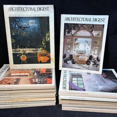 1970s and 1980s architectural digests