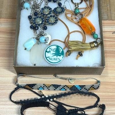 A mix of costume pieces