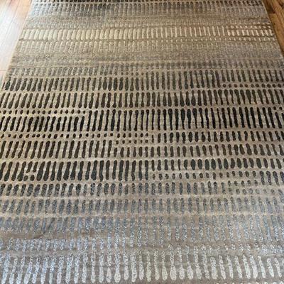 Mystique Grafton Beige 7'11" X 10'10" 100 Percent Heatset Polypropylene Pile Area Rug