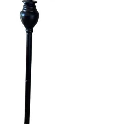58" Swing Arm 3 Way Floor Lamp With Shade