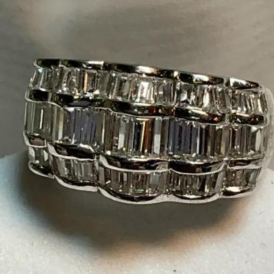 Meda ring in sterling