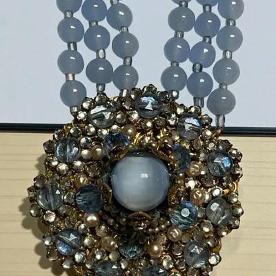 Miriam haskell pendant neckace