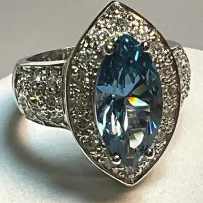 Rc sterling statement ring