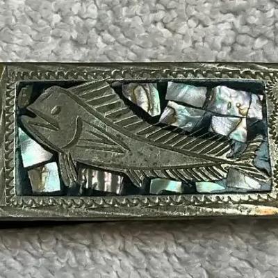 Alpaca mexico 925 stamped money clip