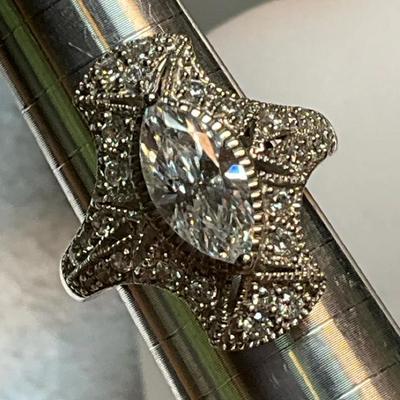 Meda sterling ring size 6