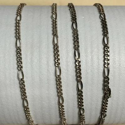 Italian sterling link chain