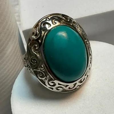 Sterling ring stamped cn