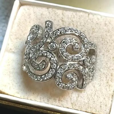 Rp stamped statement ring