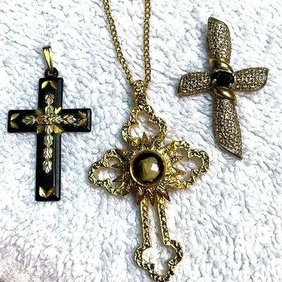 Trio of crosses