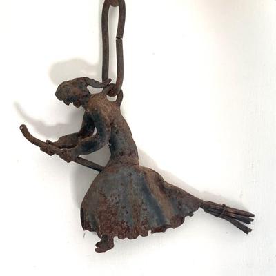 Sale Photo Thumbnail #64: Vtg. Norwegian chimney witch