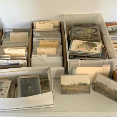 Sale Photo Thumbnail #92: Large antique post card collection - offered as 1 lot