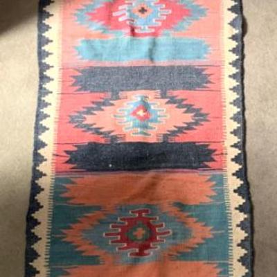 Sale Photo Thumbnail #130: Kilim runner, 32 inch. x 11 ft. 