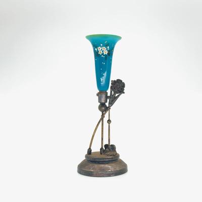 Sale Photo Thumbnail #49: Antique s. plate bud vase