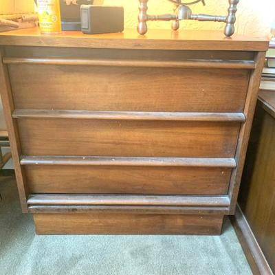 Sale Photo Thumbnail #88: Mid-Century Lane record cabinet - door tilts out but needs spring to close