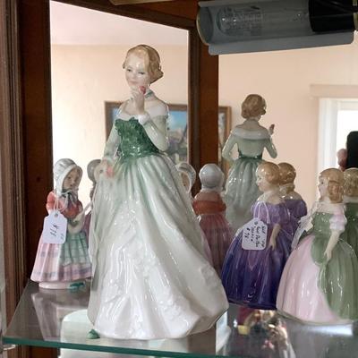 Sale Photo Thumbnail #206: Royal Doulton figurines