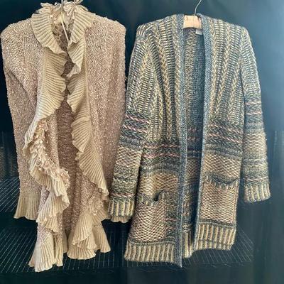 Desigual & Sisters Mid Length Knit Sweaters Size L