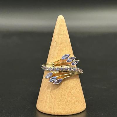 Stauer Manyara Tanzanite Size 10 Ring