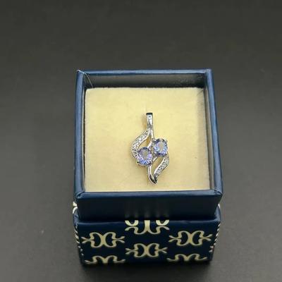 Stauer Tanzanite .925 Infinity Pendant