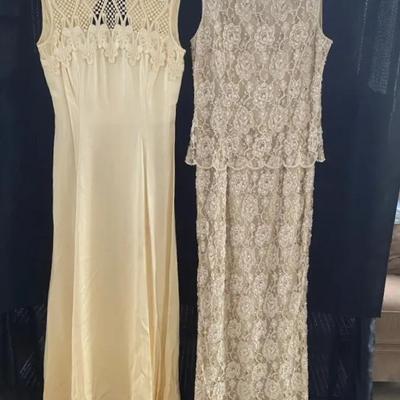 Jessica McClintock & Stenay Full Length Formal Dresses Size 10