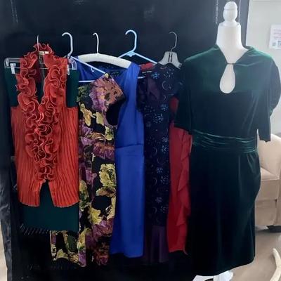 Formal Dresses From Jones New York, Emma Michele & More With Knit Skirt & Top