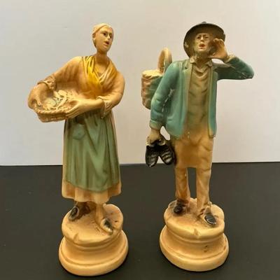 Vintage Pair Of Borghese Statues