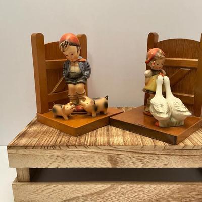 Hummel Figurines Rare Finds Bookends