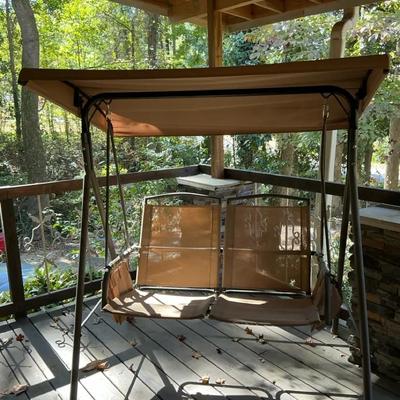 Outdoor Covered Swing
