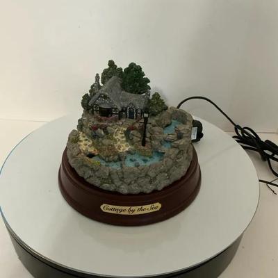 Thomas Kinkade Cottage By The Sea Waterfall