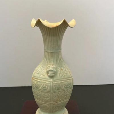 Qingbai Glazed Molded Vase
