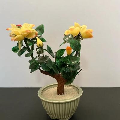 Vintage Ornamental Chinese Jade Tree