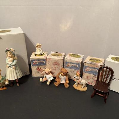 Lot Of 6 Jan Hagara Figurines With Boxes
