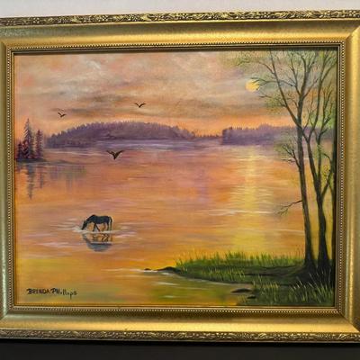 “Golden Shimmer” By Brenda Phillips