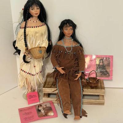 Paradise Galleries Native American Dolls