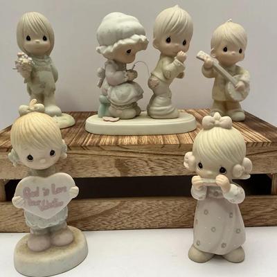 Precious Moments Lot Of Five