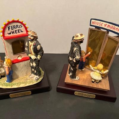 Emmett Kelly Jr. figurines With Boxes