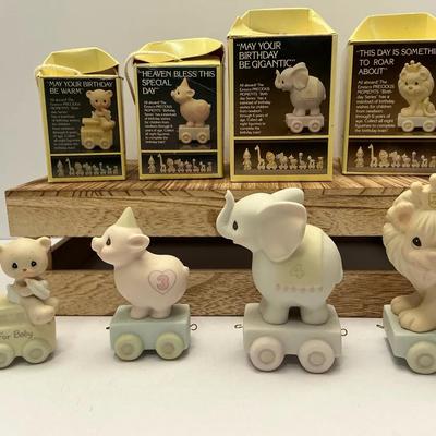 Precious Moments Birthday Series Lot Of Four