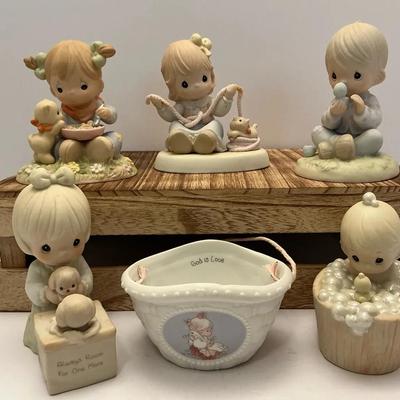 Precious Moments Mix Figurines Lot Of 6