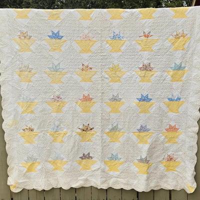 Faded Flower Baskets