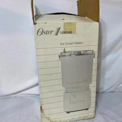 Oster Ice Cream Machine