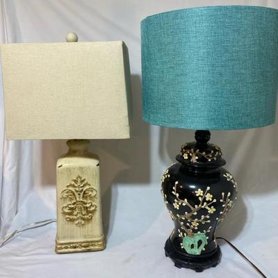 2 Ornate Lamps