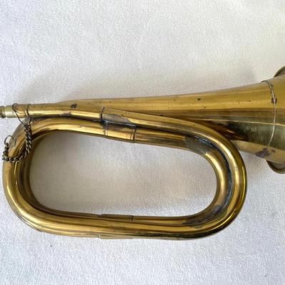 Vintage Brass Bugle