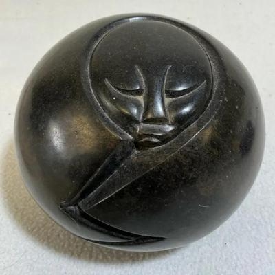 Shona Stone Tabletop Sculpture By Nesbit Mukomberanwa from Zimbabwe