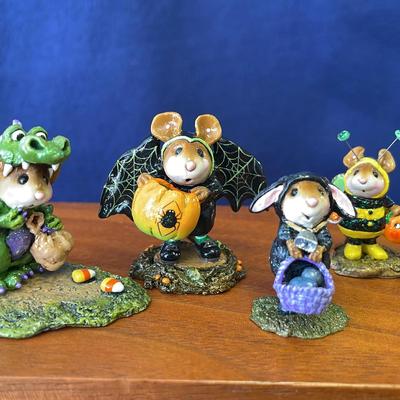 Wee Forest Folk Halloween Party, Costume Contest, 5pcs