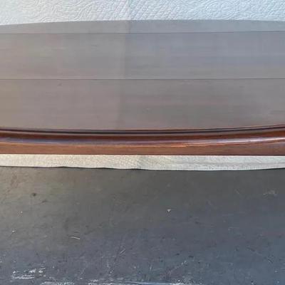 Queen Anne Style Cherry Drop Leaf Coffee Table #1