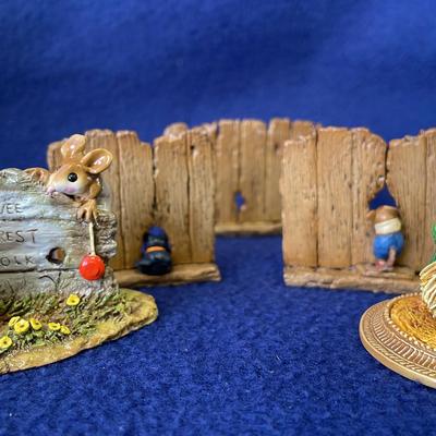 Wee Forest Folk, Don’t Fence Me In, 5 Pcs