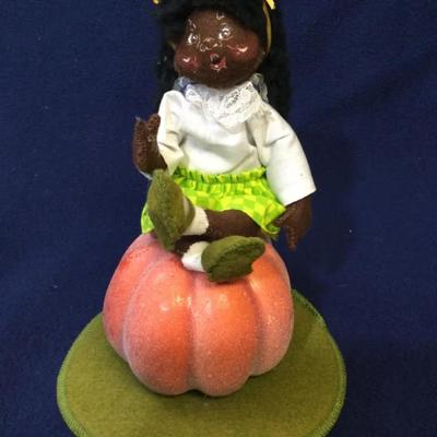 Vintage Annalee “Patsy’s Prize Pumpkin” Cloth Doll
